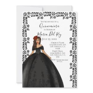 Black Quinceanera Dress