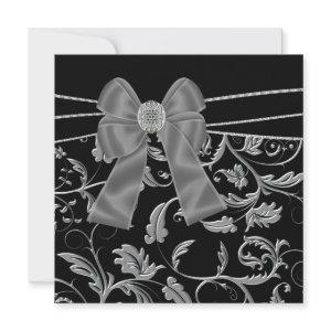 Black Silver Black All Occasion Party