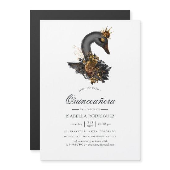 Black Swan Quinceañera Magnetic