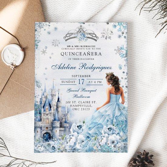 Blue Castle Palace Quinceanera Mexican Birthday