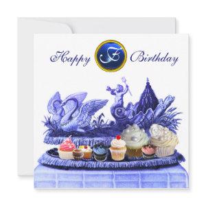 BLUE CHARIOT OF SWANS AND CUPCAKES BIRTHDAY PARTY