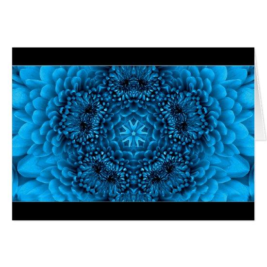 BLUE DAHLIA FLOWER PETALS