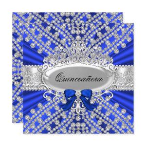 Blue Diamond & Tiara Quinceañera