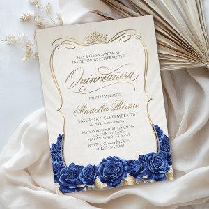 Blue Gold Quinceañera