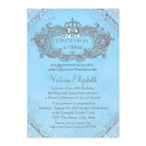 Blue Once Upon a Time Princess Birthday