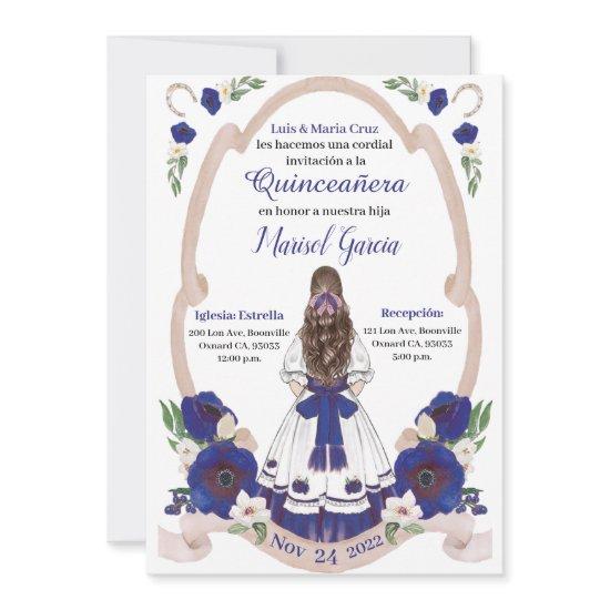 Blue Quinceanera Charra, Rancho Charro Western