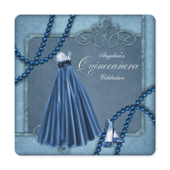Blue Quinceanera