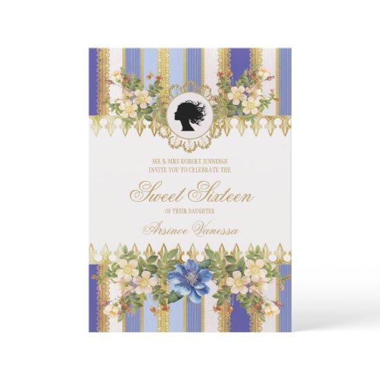 Blue Regency Era Sweet Sixteen