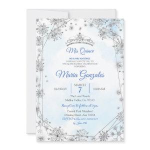Blue & Silver Geometric Mis Quince