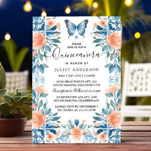 Blue Tiara Family Latina Girly Spanish Quinceanera