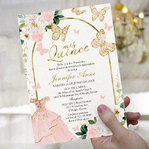 Blush Butterfly Spanish Quinceanera