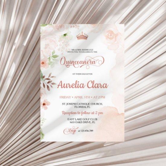 Blush Pink Quinceanera