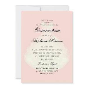 Blush Pink Romantic Dress Quinceañera