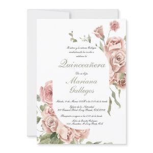 Blush pink rose Quinceanera