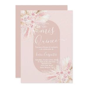 Boho Dried Floral  Quinceanera