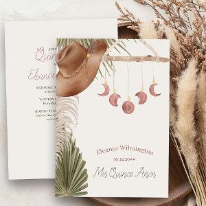 Boho Mis Quince Anos Rustic Western Quinceanera