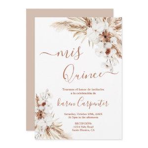 Boho Pampas Quinceanera