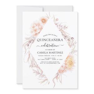 Boho Quinceañera Dusty Pink15th Birthday