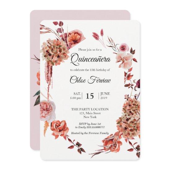 Boho Quinceañera