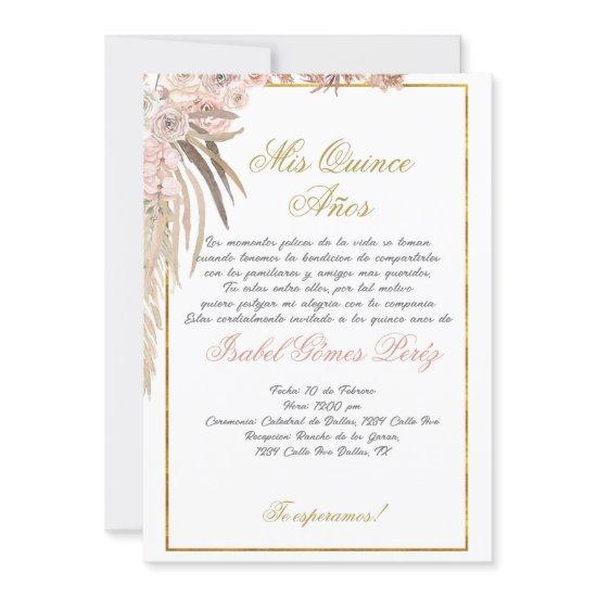 Boho Quinceanera