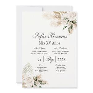 Boho Quinceanera Spanish