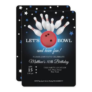 Bowling Birthday Party