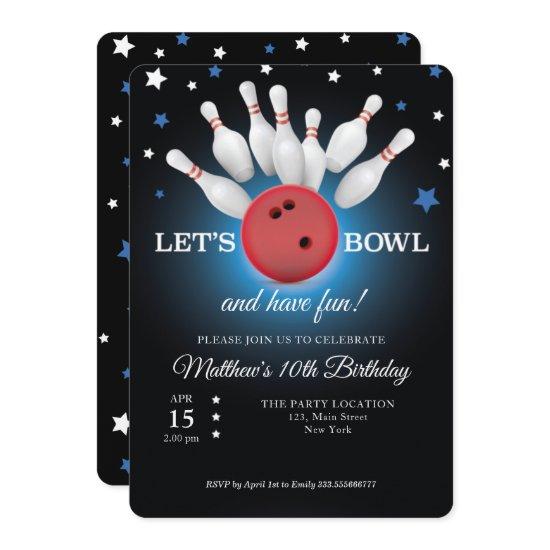 Bowling Birthday Party