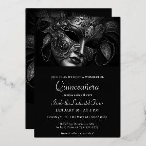 Breathtaking Masquerade Birthday Foil