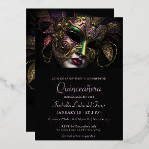 Breathtaking Masquerade Birthday Foil