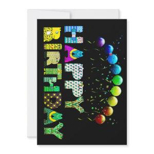 Bright and colorful Birthday