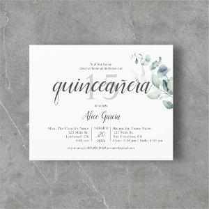 Budget Boho Greenery Eucalyptus Quinceanera