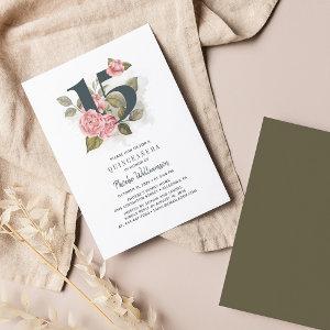 Budget Floral 15th Birthday Quinceanera