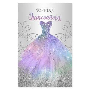 Budget Hologram Dress Quinceañera