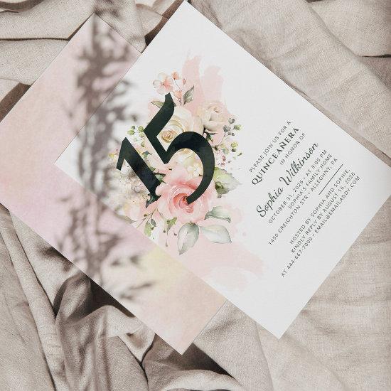 Budget Quinceanera 15th Birthday Floral