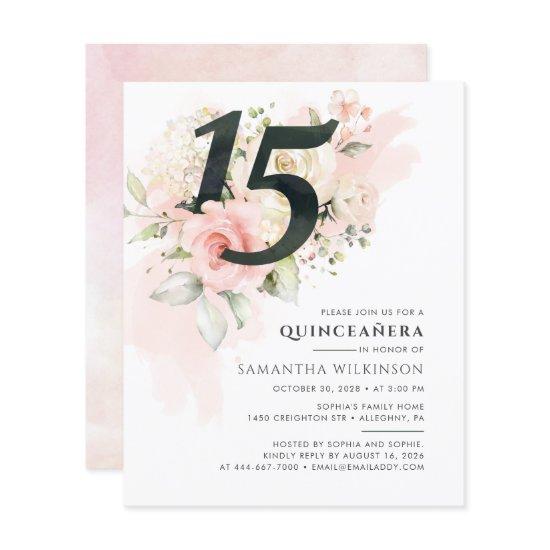 Budget Quinceanera 15th Birthday Party