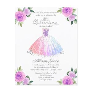 Budget Quinceanera  Bilingual Colorful