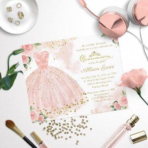 Budget Quinceanera  Bilingual Pink Gown