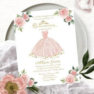 Budget Quinceanera  Bilingual Pink Gown