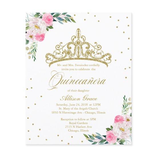 Budget Quinceanera  Bilingual Tiara