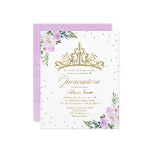 Budget Quinceanera  Gold Tiara