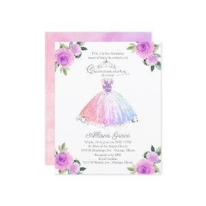 Budget Quinceanera  Pastel Colors Gown