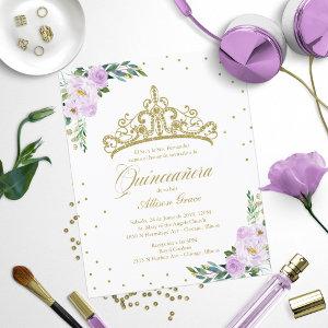 Budget Quinceanera  Spanish Gold Tiara