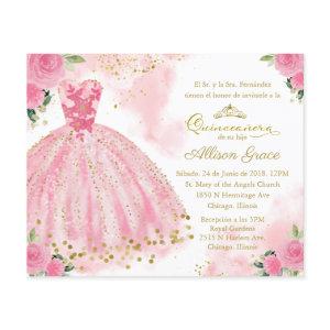 Budget Quinceanera  Spanish Hot Pink