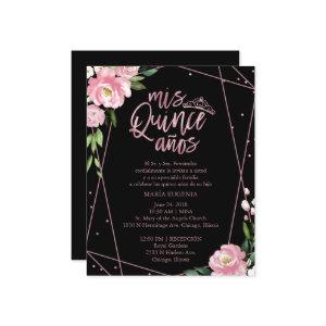 Budget Quinceanera  Spanish Pink Black