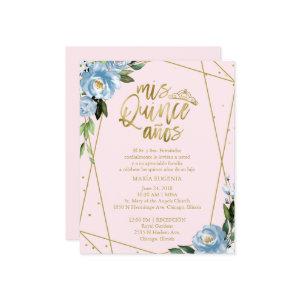 Budget Quinceanera  Spanish Pink Blue