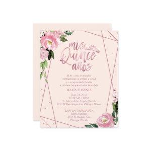 Budget Quinceanera  Spanish Pink Blush