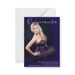 BUDGET Quinceanera PHOTO Invite Announcement