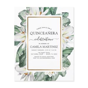 Budget Quinceañera Tropical Magnolia