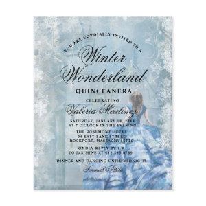 Budget Quinceanera Winter Wonderland