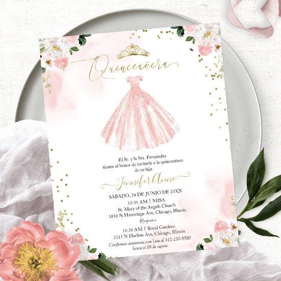 Budget Spanish Quinceanera  Floral